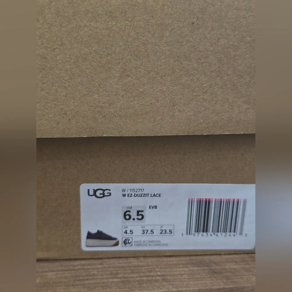 UGG EZ-Duzzit Platform Sneakers - Eve Blue Sold Out Color - Picture 6 of 12